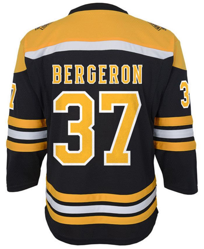 Authentic NHL Apparel Patrice Bergeron Boston Bruins Player Replica Jersey, Big Boys (8-20) & Reviews - Sports Fan Shop By Lids - Men - Macy's
