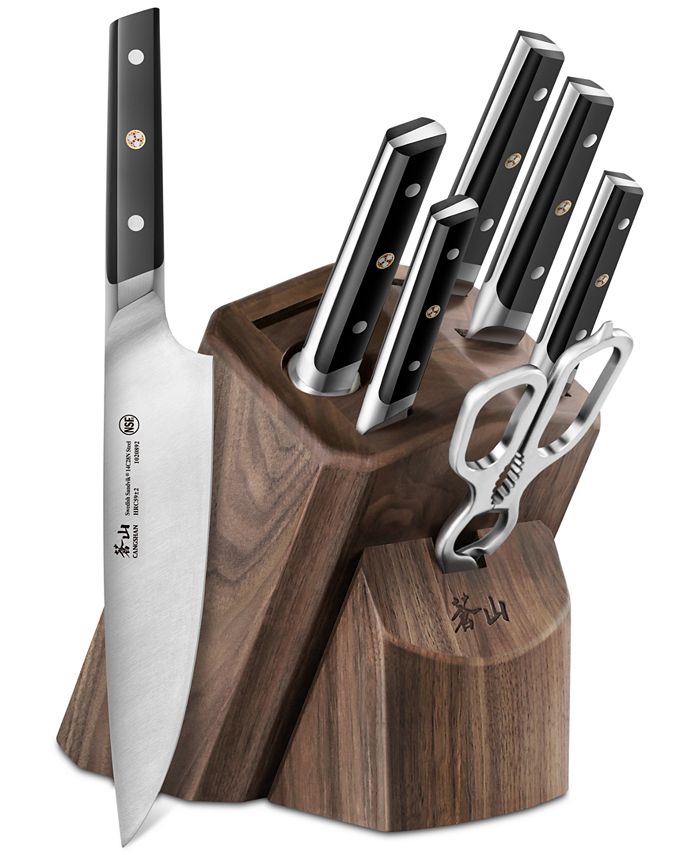 Cangshan TC Series 8Pc. Knife Set & Block Macy's