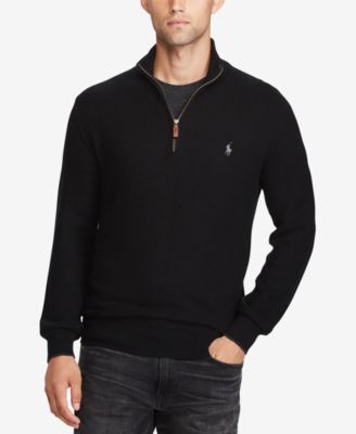 polo ralph lauren luxury jersey half zip sweatshirt