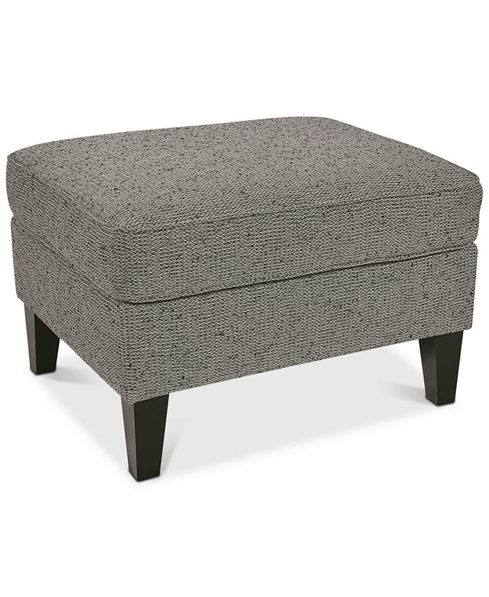 Furniture CLOSEOUT! Brittna Fabric Ottoman, Created for Macy's Macy's