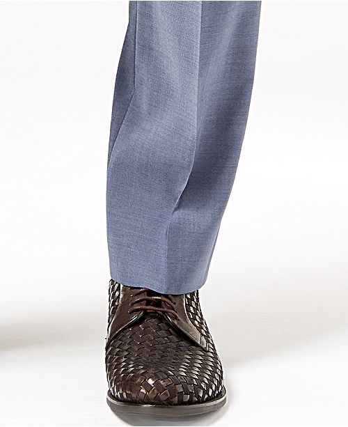 Hugo Boss HUGO Men's SlimFit Blue Chambray Suit & Reviews Suits