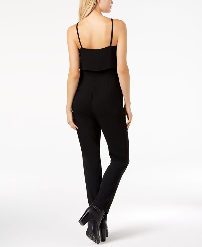 Armani Exchange Asymmetrical Popover Jumpsuit Macy's