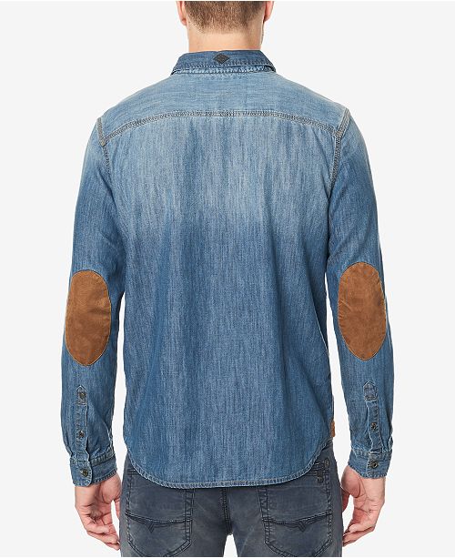 mens shirts with patches on elbows