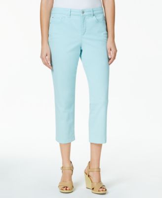Charter Club - Bristol Light Blue Air Wash Cropped Jeans