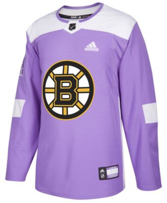 Adidas Boston Bruins No73 Charlie McAvoy Purple Authentic Fights Cancer Stanley Cup Final Bound Stitched NHL Jersey