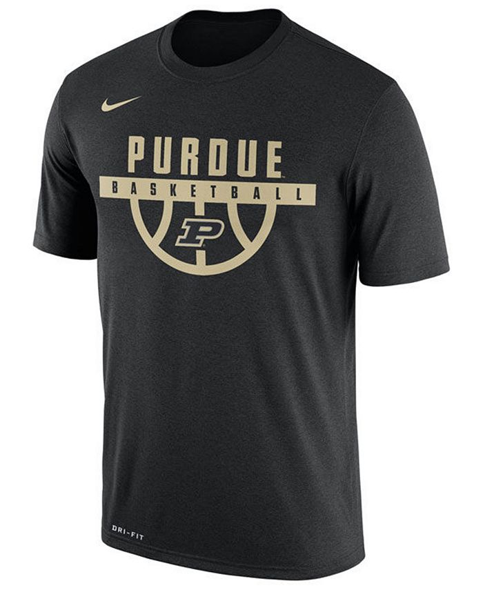 Nike Men's Purdue Boilermakers Legend Basketball T-Shirt - Macy's