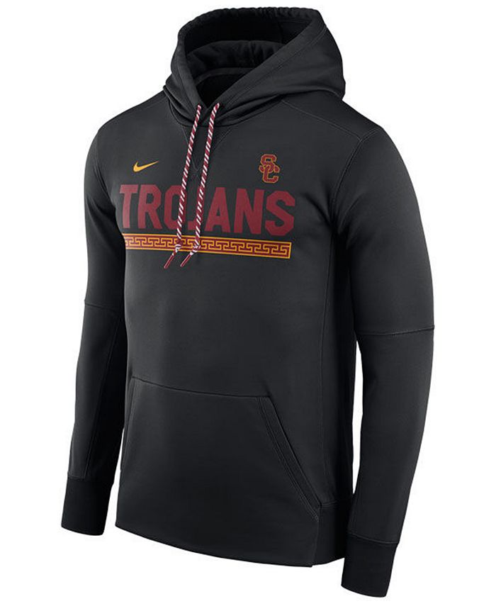 Nike Men's USC Trojans Therma-Fit Sideline Hoodie - Macy's