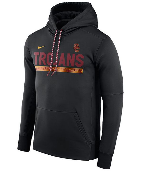 Nike Men's USC Trojans Therma-Fit Sideline Hoodie & Reviews - Sports ...