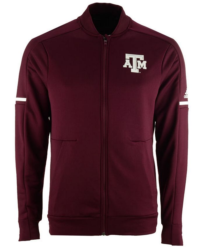 adidas Men s Texas A M Aggies Sideline Warm Up Jacket Macy s