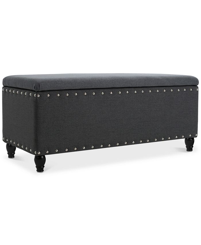 Noble House - Vincy Studded Bench, Quick Ship