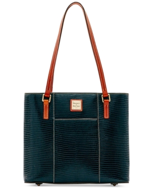 Dooney & Bourke Lizard-Embossed Leather Small Lexington Tote, Created for Macy's