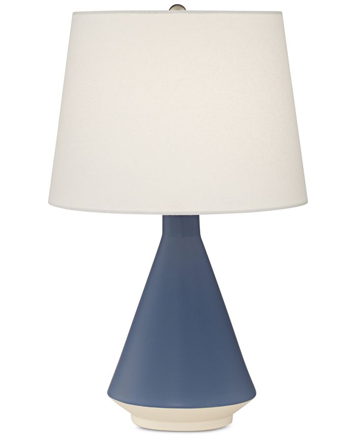 Kathy Ireland - Blue Ceramic Table Lamp