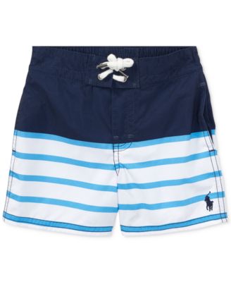 macys polo swim trunks