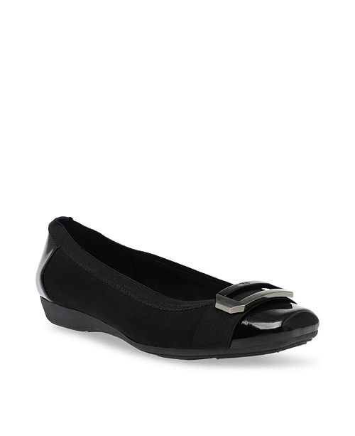 Anne Klein Sport Uplift Buckle Flats Reviews Flats Shoes