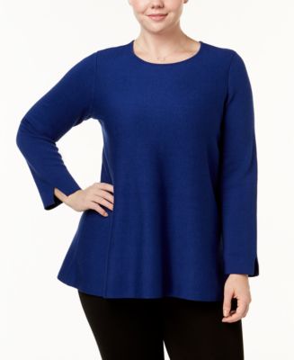 Alfani Plus Size Tunic Sweater, Created for Macy's - Macy's