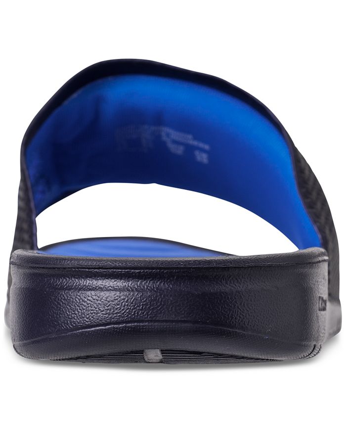 nike men's benassi solarsoft slide 2 sandals from finish line