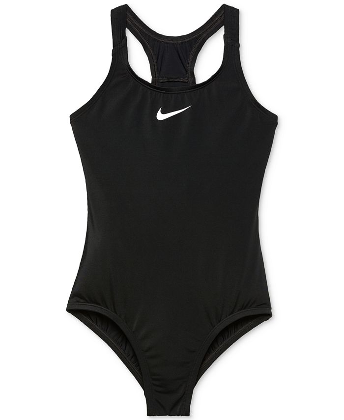 Nike 1-Pc. Core Racer-Back Sport Swimsuit, Big Girls - Macy's