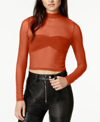 Twiin - Sheer Crop Top