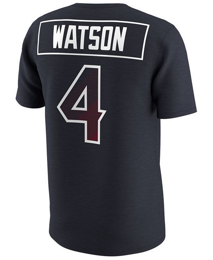 Nike Men's DeShaun Watson Houston Texans Pride Name and Number Prism T ...