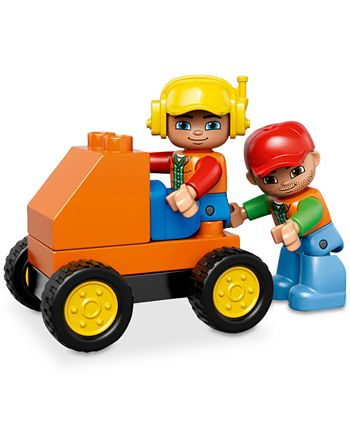 Duplo town big construction site top