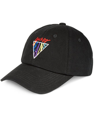 GUESS Men's Triangle Logo Cap - Macy's