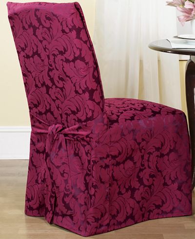 Sure Fit Scroll Dining Room Chair Slipcover - Slipcovers ...