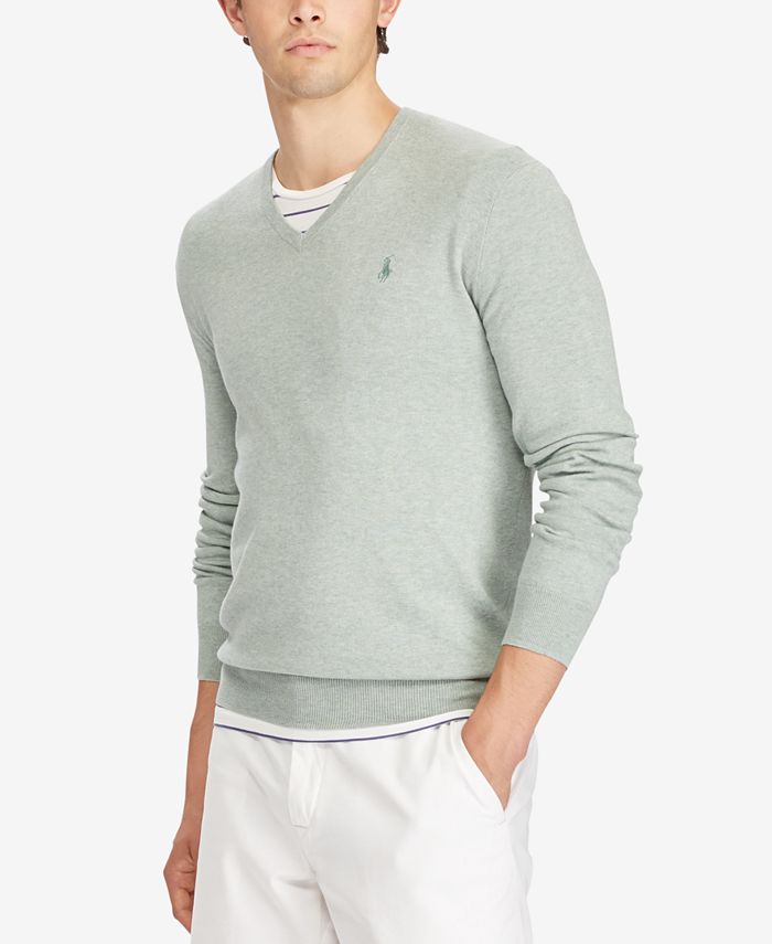 Polo Ralph Lauren Men's V-Neck Sweater - Macy's
