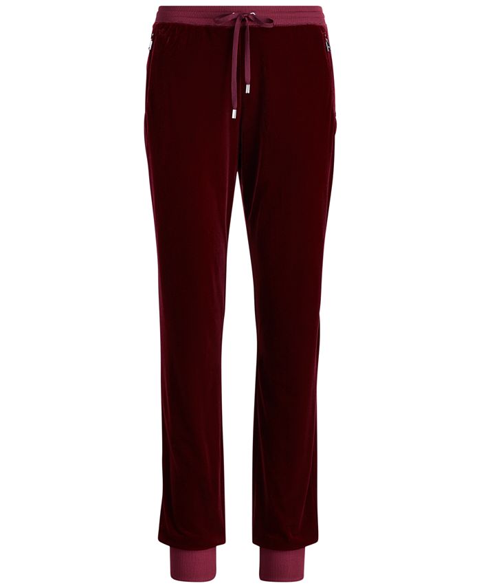 ralph lauren velvet trousers