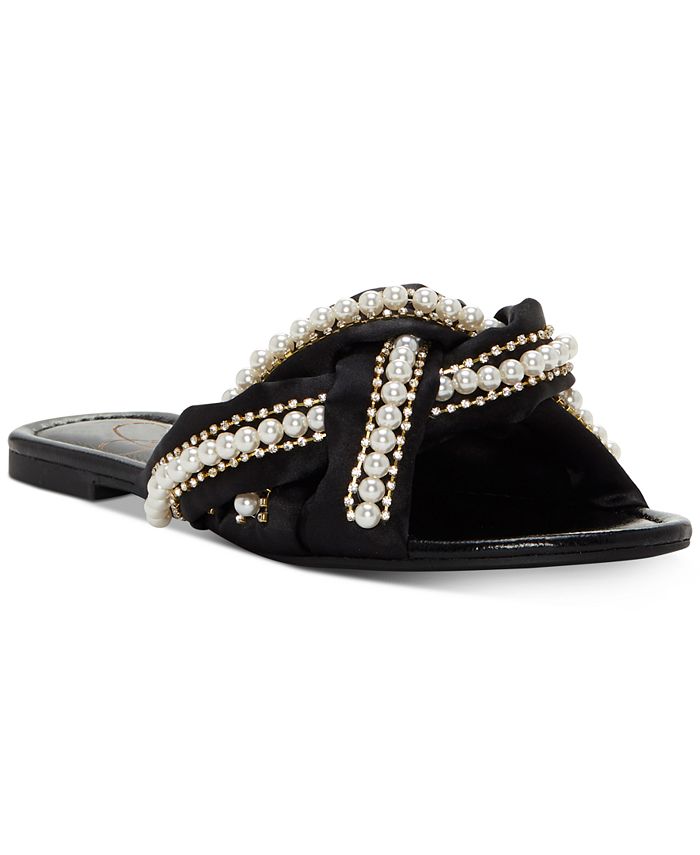 Jessica Simpson Rhondalin Braided Flat Sandals - Macy's