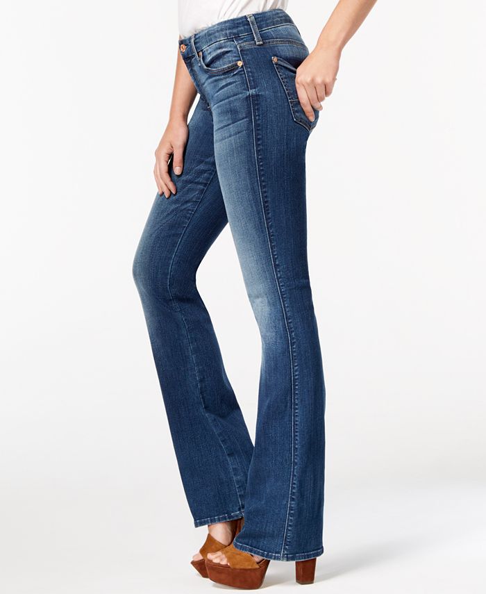 7 For All Mankind - Kimmie Bootcut Dark Blue Wash Jeans