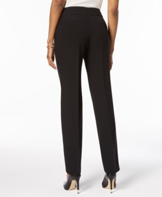 slim leg petite trousers
