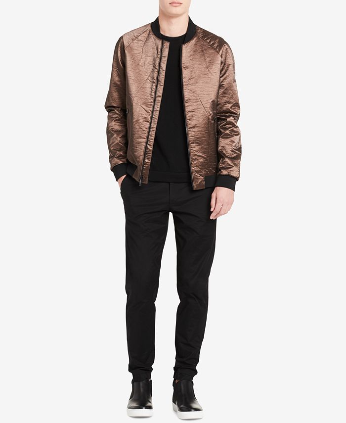 Calvin Klein Men's Copper Bomber Jacket Macy's