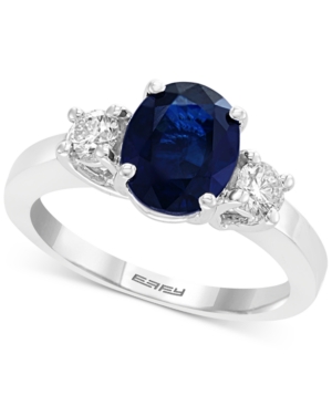 Effy Collection Gemstone Bridal By Effy Sapphire (1-9/10 Ct. T.w ...