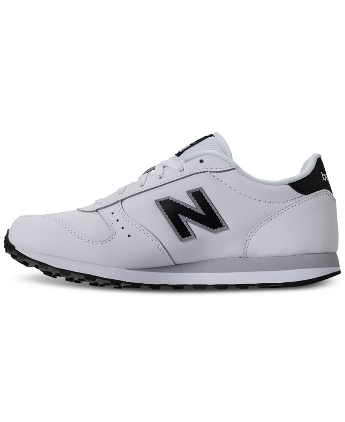 New Balance Men's 311 Leather Casual Sneakers from Finish Line - Macy's
