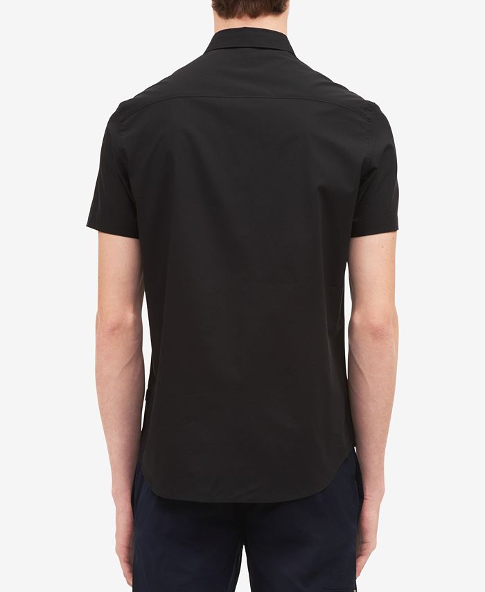 Calvin Klein Men's Horizontal Stripe Shirt - Macy's