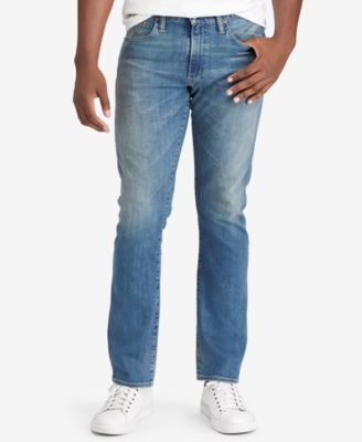 light blue polo jeans