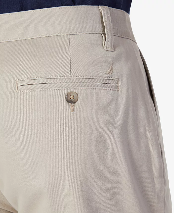 Men's Classic-Fit Stretch Flat-Front 6" Chino Deck Shorts - thumbnail 7