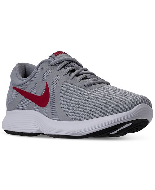 Nike Men&#39;s Revolution 4 Running Sneakers from Finish Line - Finish Line Athletic Shoes - Men ...