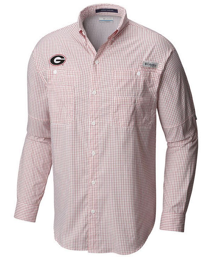 Columbia Men's Georgia Bulldogs Tamiami Shirt - Macy's