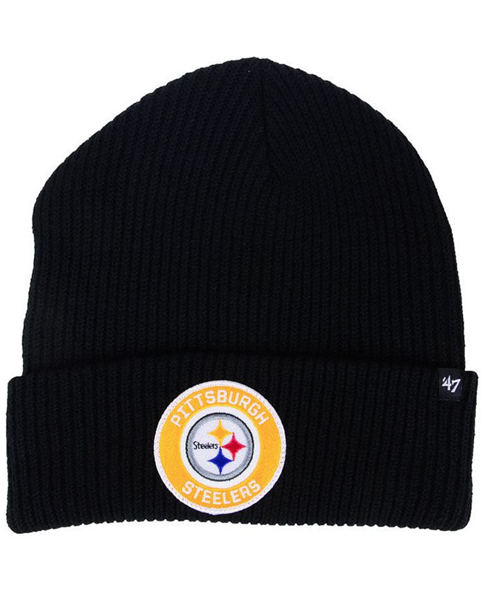 '47 Brand Pittsburgh Steelers Ice Block Cuff Knit Hat - Macy's