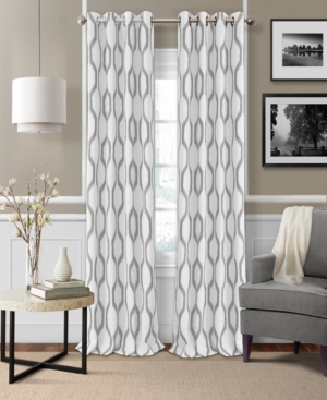 Elrene Renzo 52" X 95" Blackout Panel In Light Gray