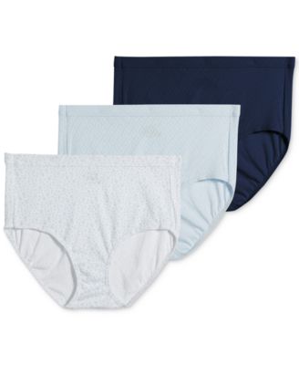 Elance Breathe Brief 3 Pack Underwear 1542, Extended Sizes