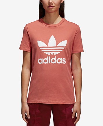adidas trefoil t shirt with lip print adidas trefoil t shirt with lip print