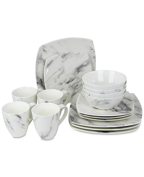 Oneida Moda Couture 16 Piece Dinnerware Set Reviews Dinnerware 