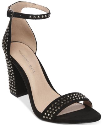 Madden Girl Bella Two-Piece Block-Heel Sandals Macy's