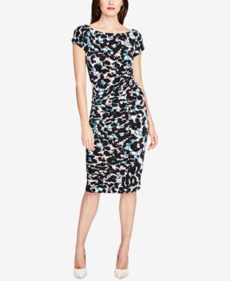 macys ruched dress