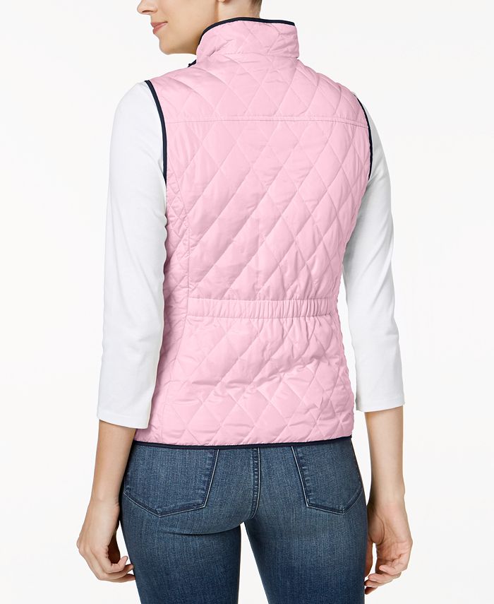 Charter Club Petite Quilted Vest, Created for Macy's Macy's