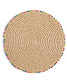 Cabo Beaded 15" Round Placemat