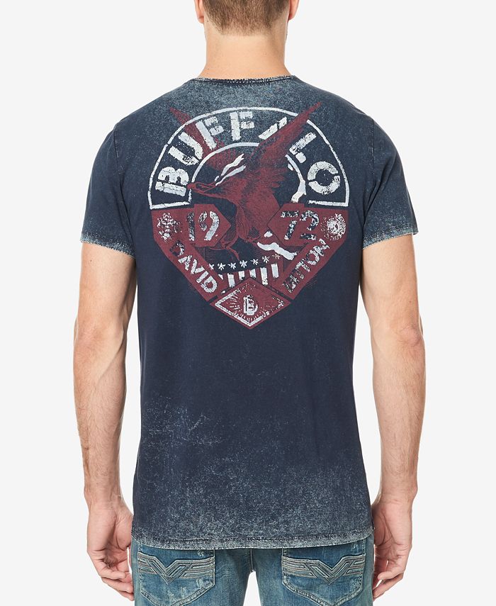 Buffalo David Bitton Men's Graphic-Print T-Shirt - Macy's