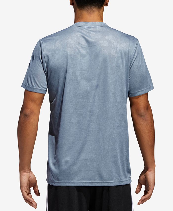 adidas Men's Camo-Print ClimaLite® T-Shirt - Macy's